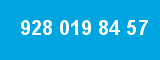 928 019 84 57 928 019 84 57